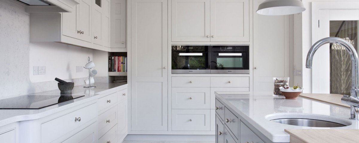 Modern painted kitchen