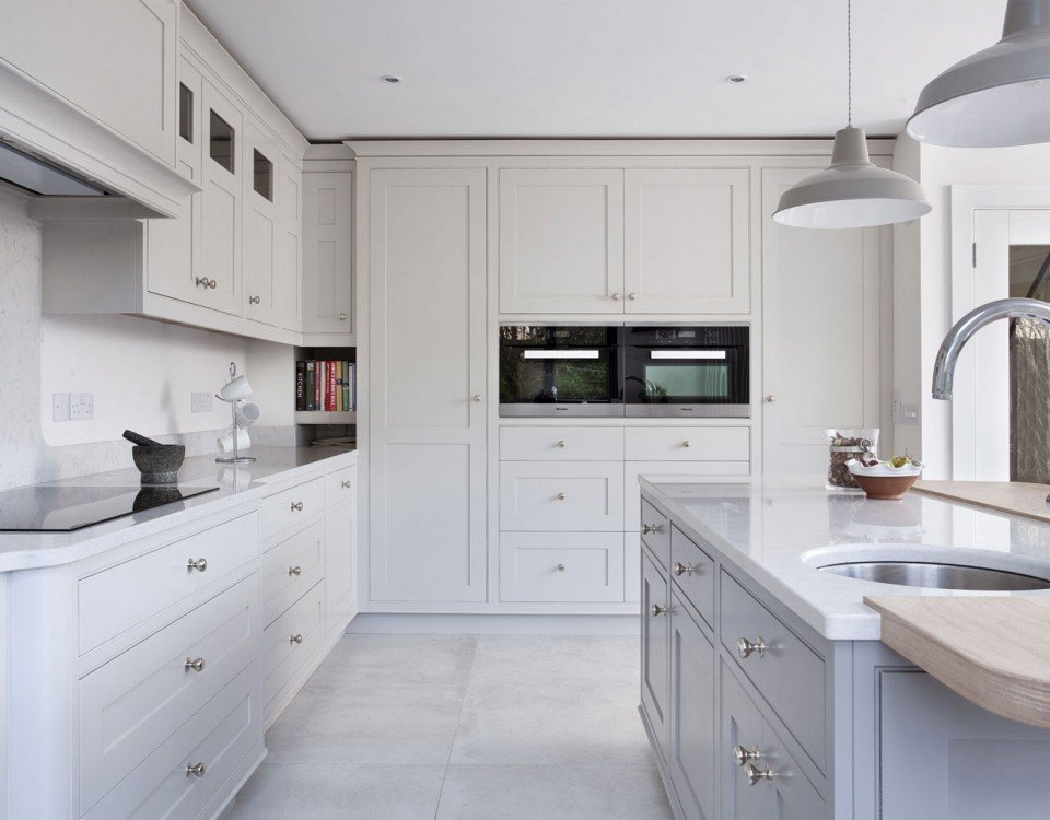 Modern painted kitchen